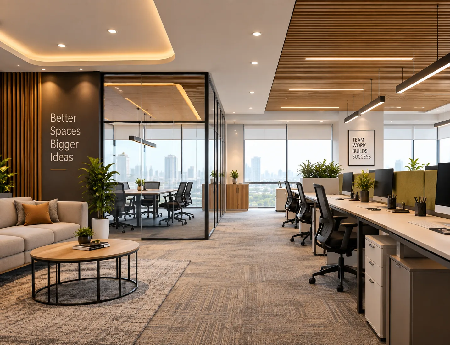 Office Interiors illustration